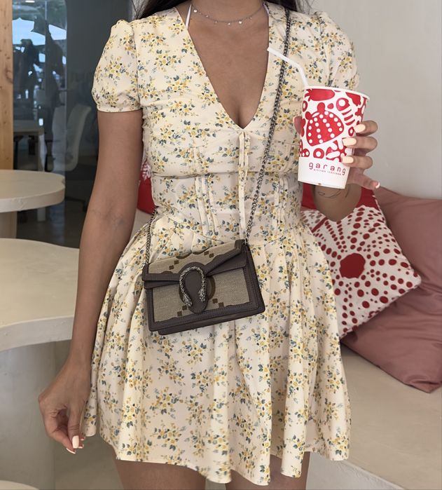 Платье летнее цветочное, xs-s