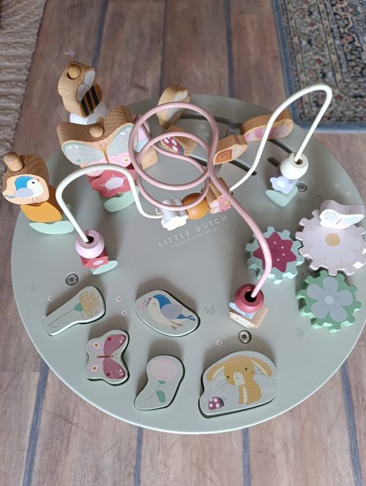 Активна масичка Little Dutch Flowers and Butterflies