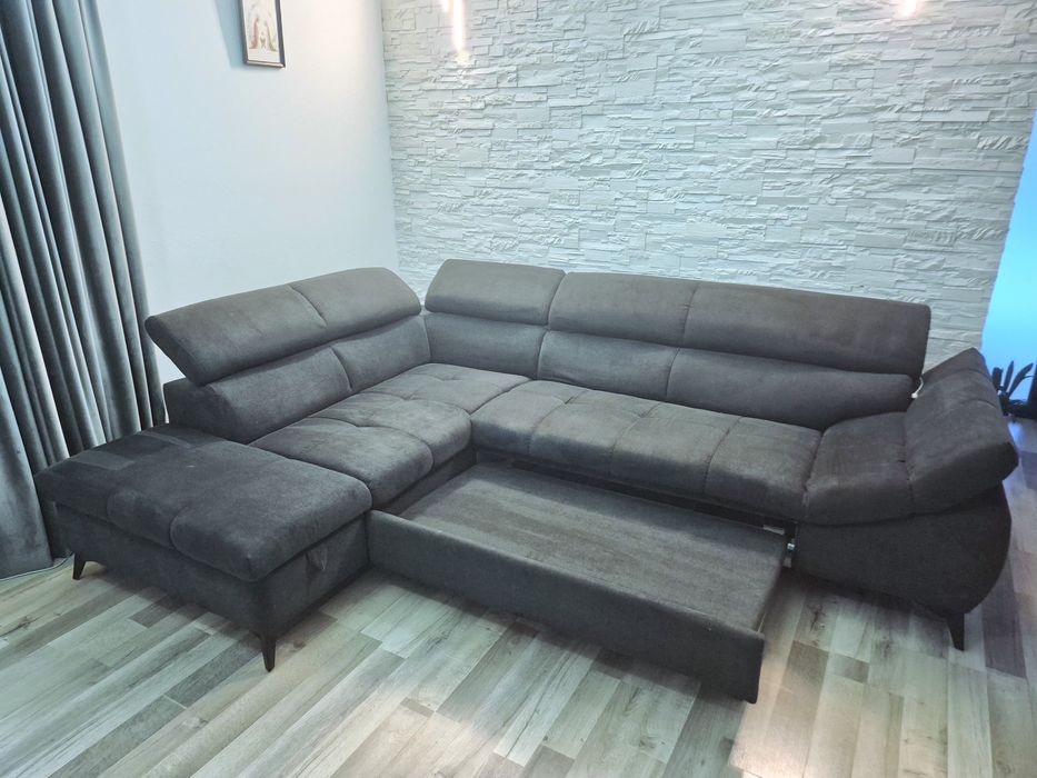 Coltar extensibil gri antracit