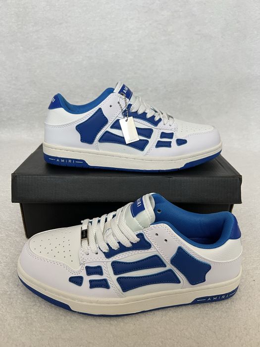 Amiri Skeleton Low Blue/ White