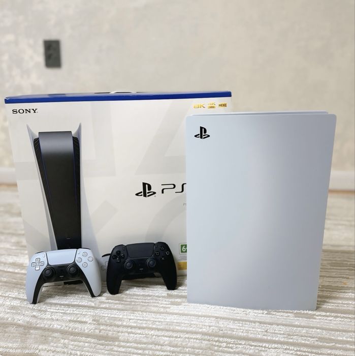 Playstation5 ps5 плейстейшен 5 пс5 с дисководом+60игр