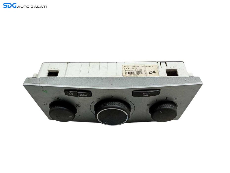 Panou Comanda AC Aer Conditionat Clima Climatronic Opel Astra H 2004 - 2010 Cod 90151-314-0002 [LR0888]