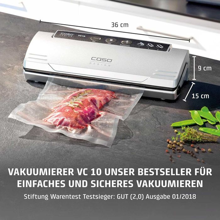 Машина за вакуумиране CASO VC10, 100W