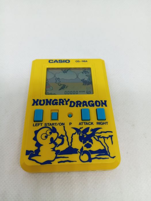 Casio Game CG-116A Hungry Dragon Japan 1987's.