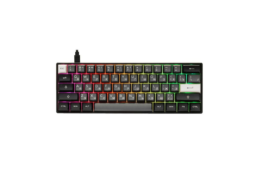 \ Клавиатура AKKO 3061S He Black (Shine-Through)