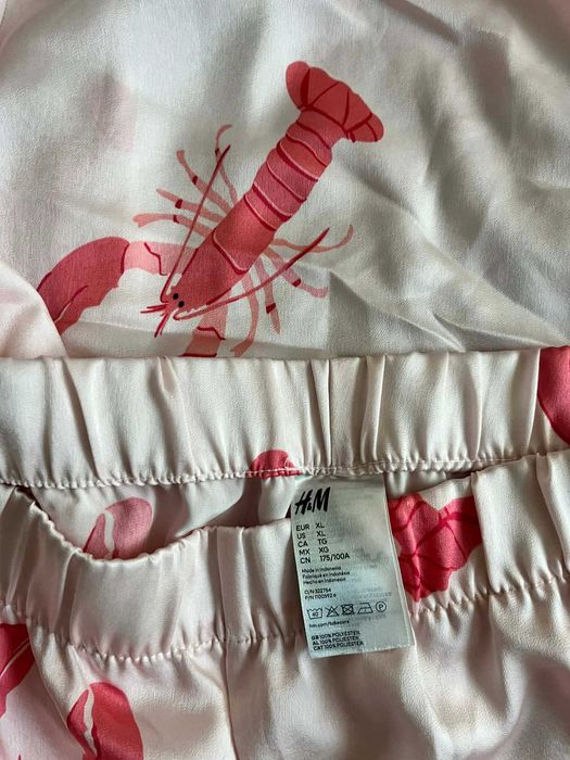 пижама с омари H&M размер XL
