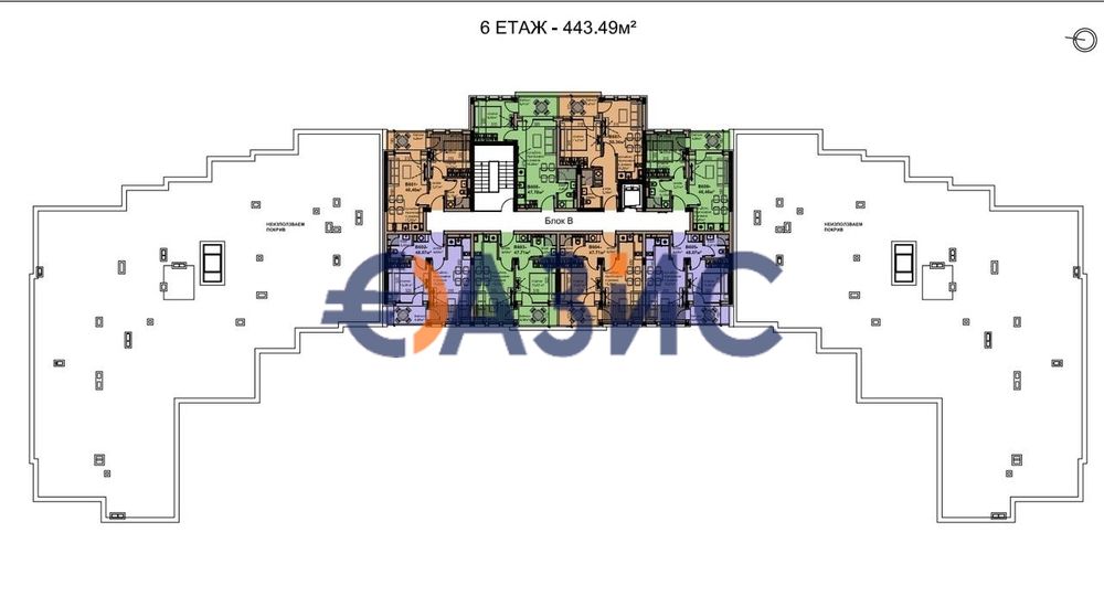 Продава се Двустаен апартамент в с. Равда, Област Бургас - 46 кв.м за 1497 €/кв.м - Снимка #13