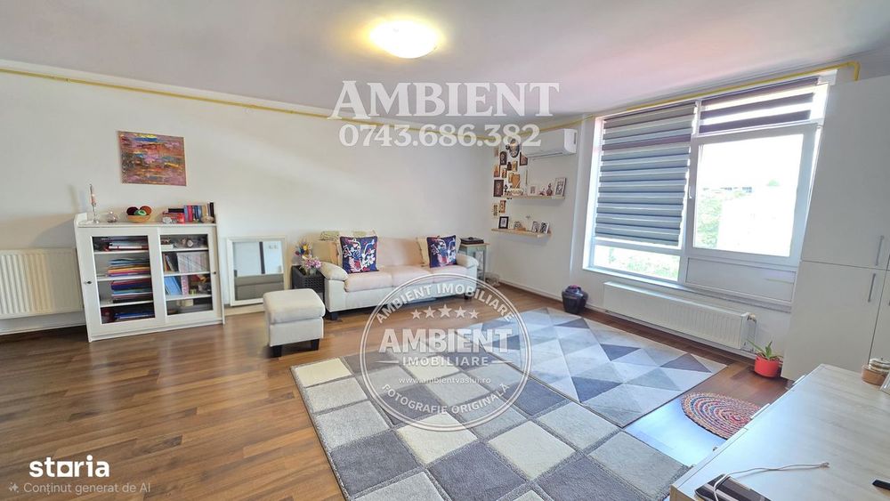 Apartament cu 2 camere tip ”open-space”, mobilat și utilat, zona CRUCE