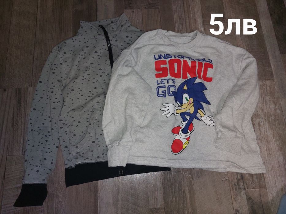 Детски дрехи/ дрехи за момче/ костюм/ риза/ адидас/ соник/ 110-116