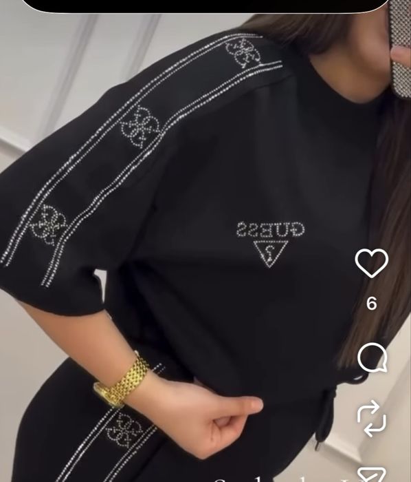 Черен дамски сет GUESS