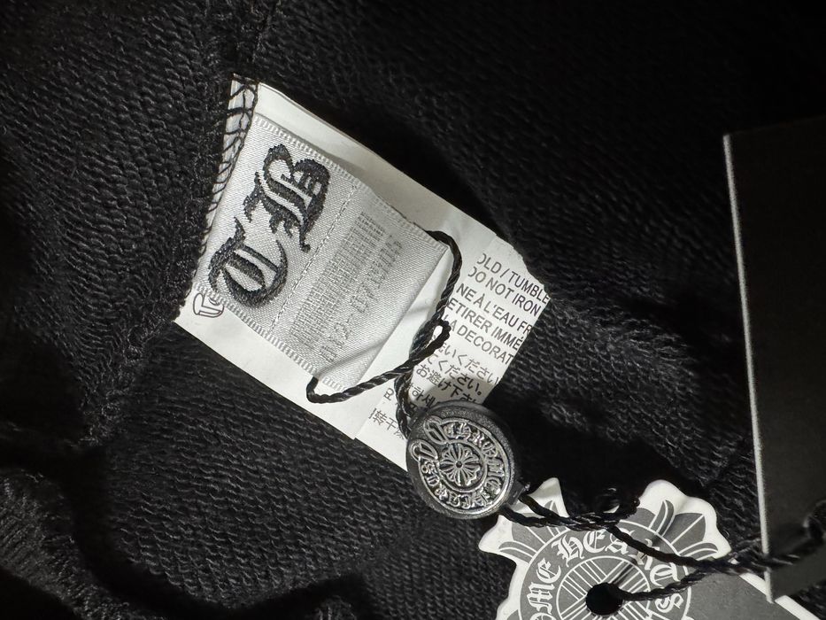 Chrome Hearts "Made In Hollywood" Plus Cross Zip Up Hoodie