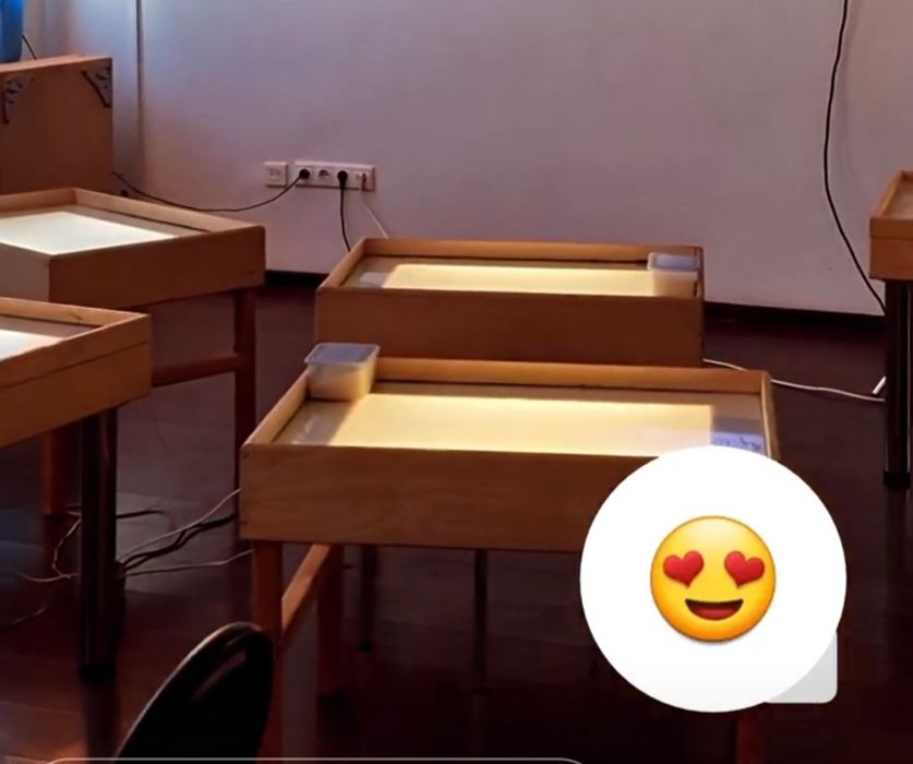 Световые столы для рисования песком