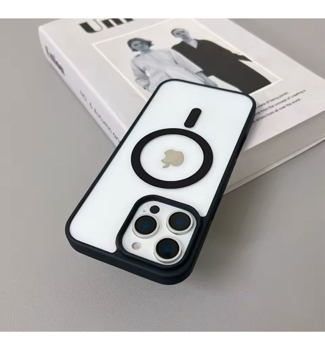 Husa Magsafe Hard Margine Colorata - Iphone 14/15/16e/16/PRO/MAX