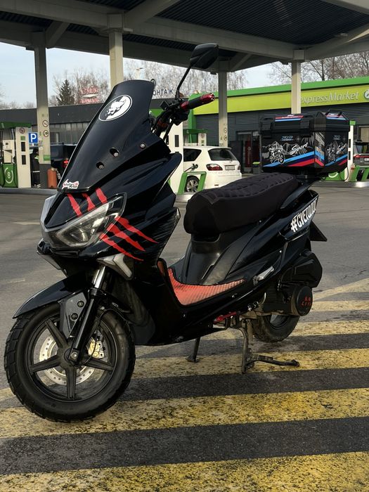 Мопед скутер Maxi LiYa макси лия