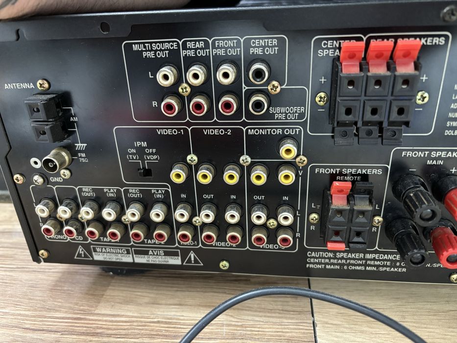 Стерео ресивър/усилвател Onkyo+колони Pioneer