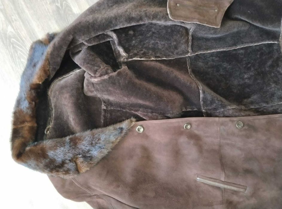 Дублёнка мужская норковая