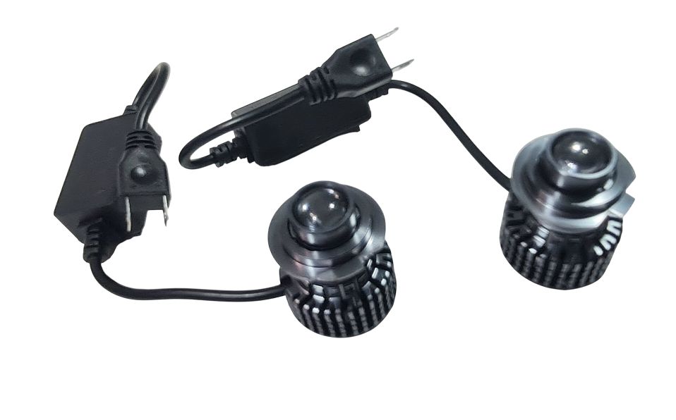 LED лазерни крушки Н7- Проекторни лещи, фарове за мъгла +200% светлина