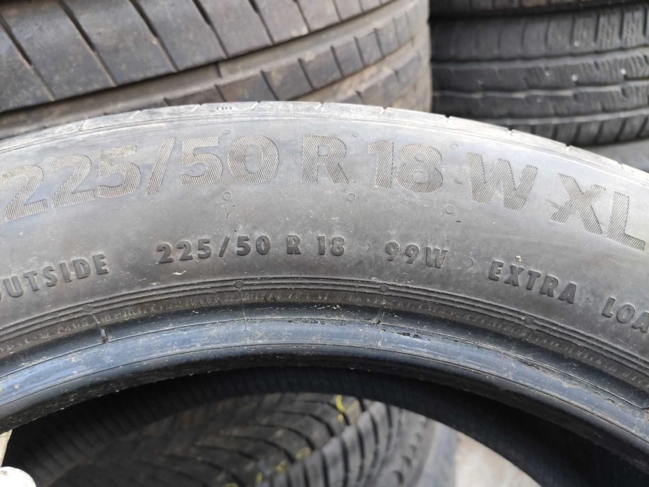 2бр Летни гуми 225 50 18 - Continental