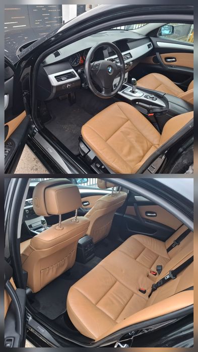 BMW 520/E 60/2010/Automat/Navigatie/Xenon/Trapa/Piele/Germania/Euro 5