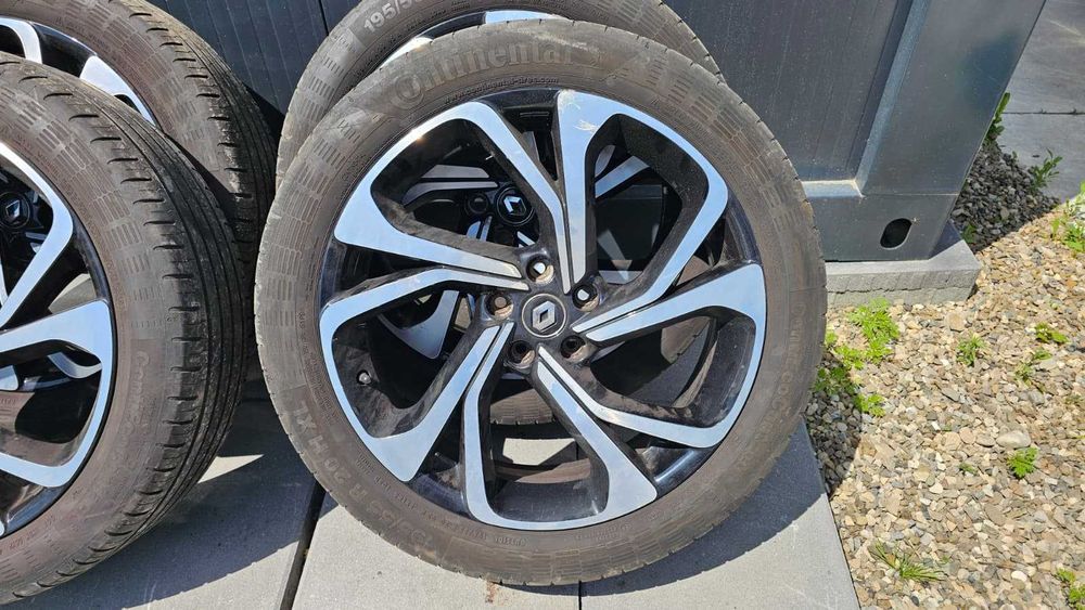 Jante Aliaj RENAULT OEM + Cauciucuri Vara 195 / 55 / R20