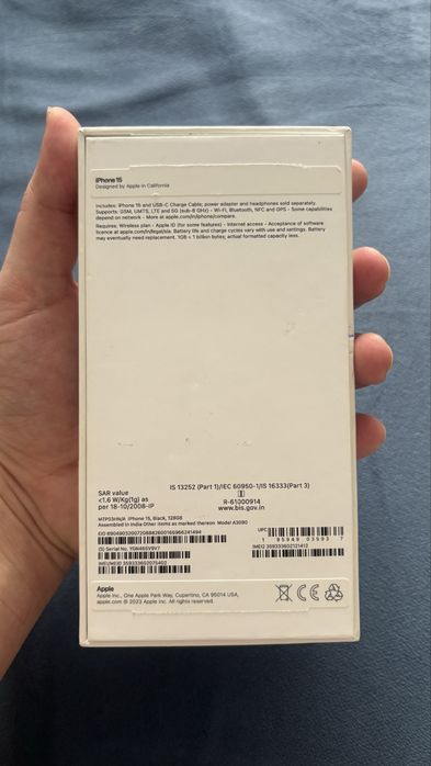 Продается iphone 15 128 гб