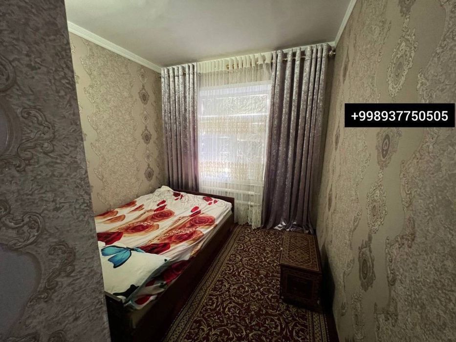 Сдается 2х комнатная квартира
С обстановкой 
В горде Алмалыке