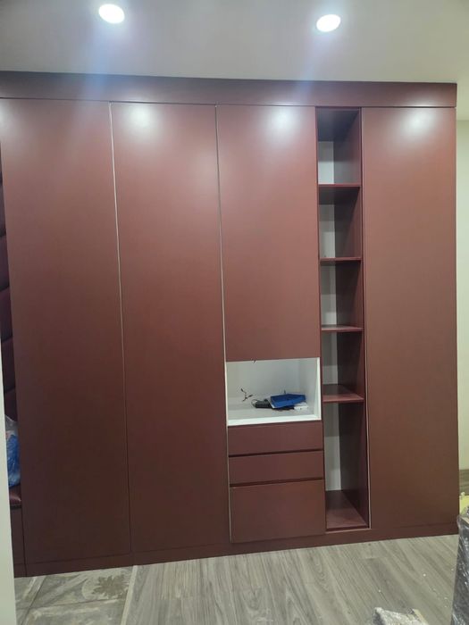 Шикарный шкаф  крашеный МДФ