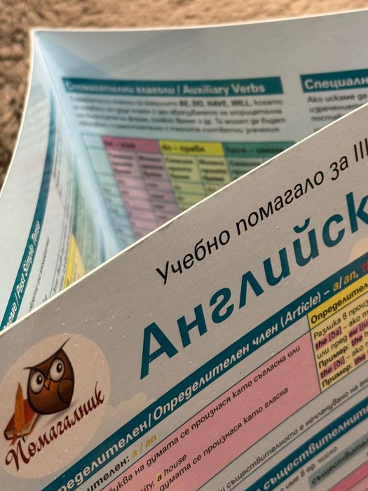 Учебно помагало по Английски език 3-7 клас