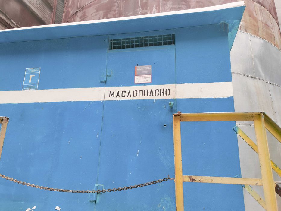 Будка для хранения кислородных баллонов