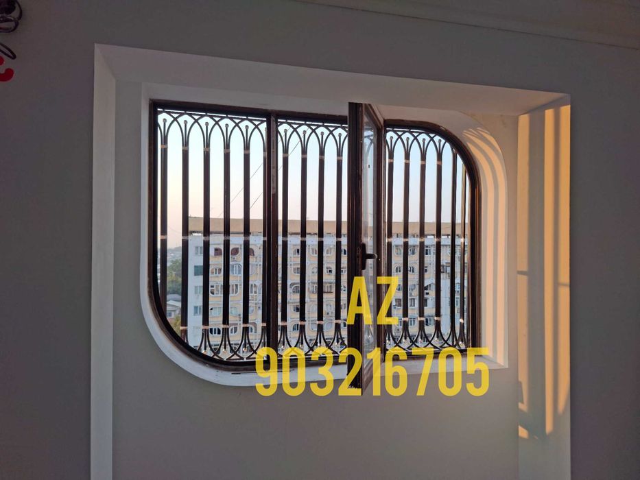 РЕШЁТКИ НА ОКНА  козырек лофт перила навес rewotka kovka panjara oyna