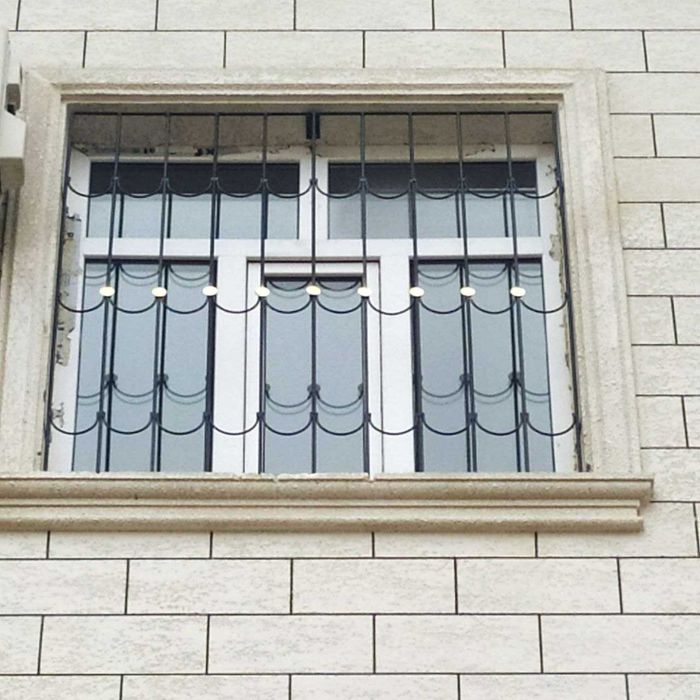 Метал. Решетки на окна,  перила, ограда. Навес