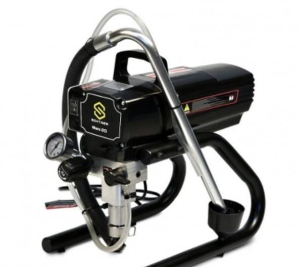 Безвоздушный краскопульт