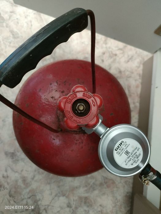 Газовый балон 5 литровый.