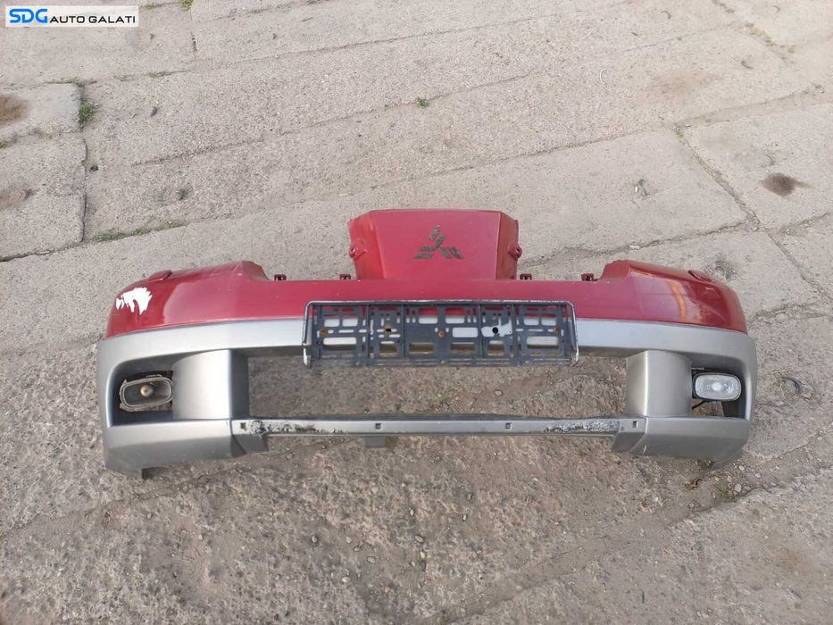 Bara Spoiler Fata cu Spalatoare Mitsubishi Outlander 2003 - 2008 Culoare Rio Red Metallic R20 R20B [L0737]