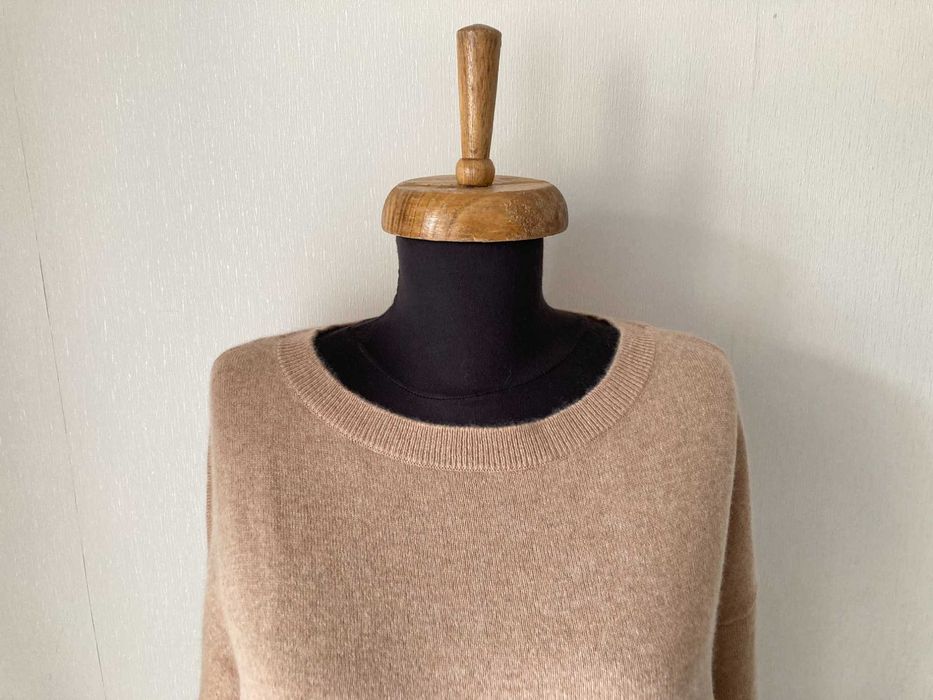 GALERIA 100% Cashmere женски кашмирен пуловер блузон кашмир размер 40