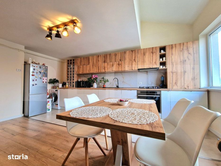 Apartament modern cu 4 camere, 100 mp, parcare, zona Somesului