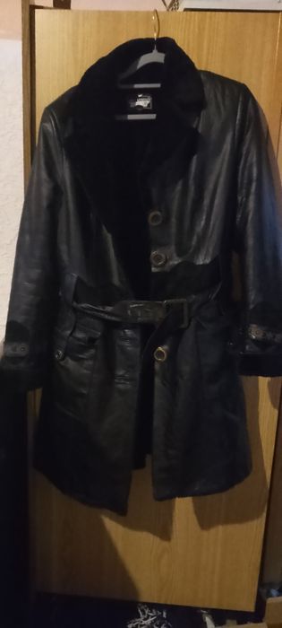 Vând cojoc blana piele manusa