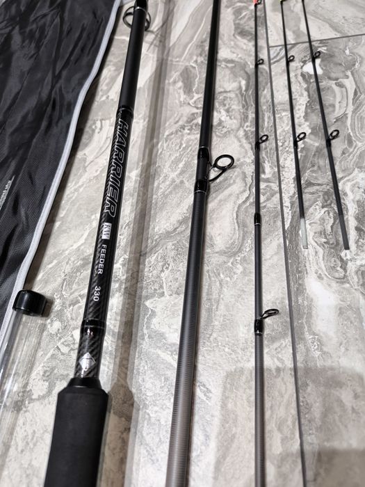 SET 2 Lansete Feeder Robinhan HARRIER 3.30m Actiune:180gr NEW 2025