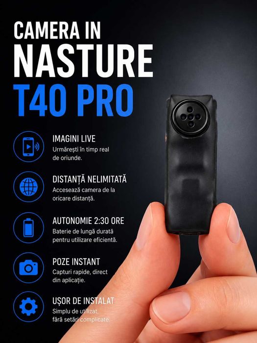 Camera de Copiat Pro Performanta Fara Fire Imagini Live Distanta nelimitata Casca de Copiat Casti de Copiat