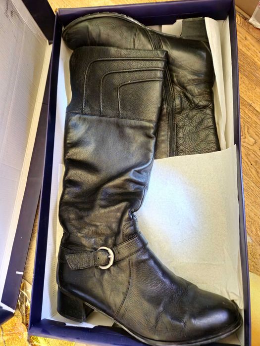 Дамски ботуши GiAnni, естествена кожа, 40 номер
