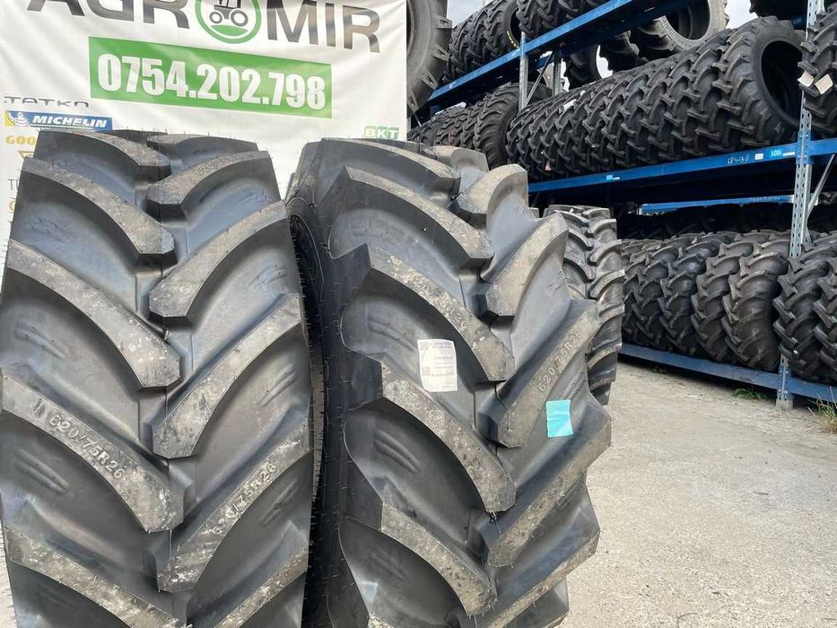 Cauciucuri radiale noi 620/75R26 pentru combina marca OZKA