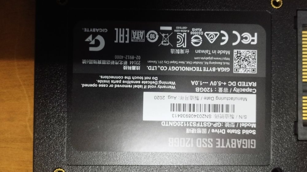 продам ssd 120 Gb sata