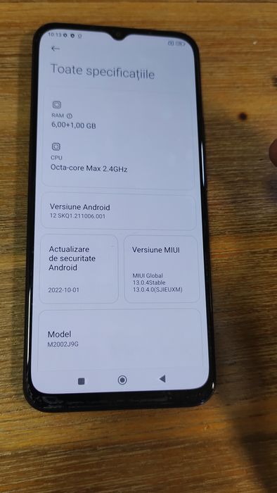 Xiaomi Mi 10 Lite 5G telefon