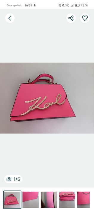 Karl Legerfield geanta damă