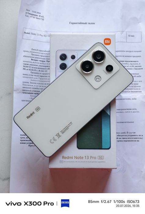 Redmi Note 13 Pro 5G 512 gb Ram 12