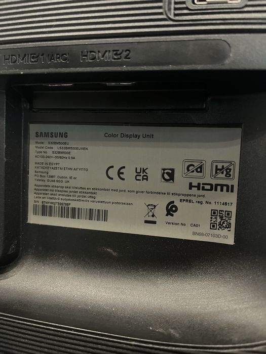 Samsung M5 Smart Monitor 32’ (използван)- Перфектно състояние