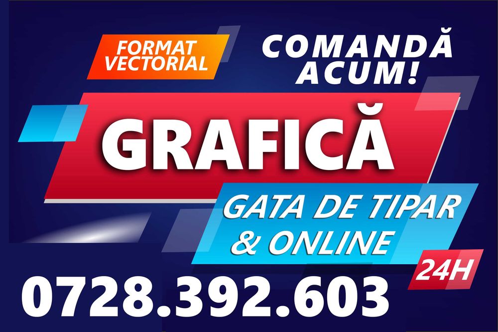 Servicii de machetare grafica vectoriala pentru print si online.