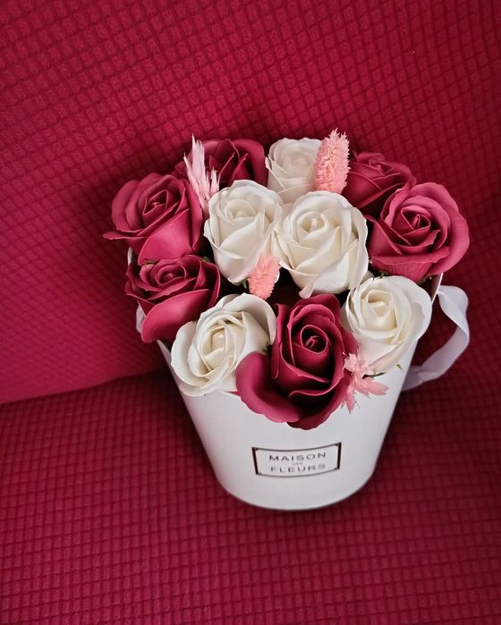 Flori din săpun ușor parfumate