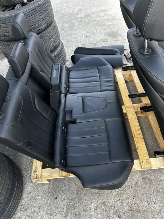 Interior piele electric scaune față și banchete spate BMW G30