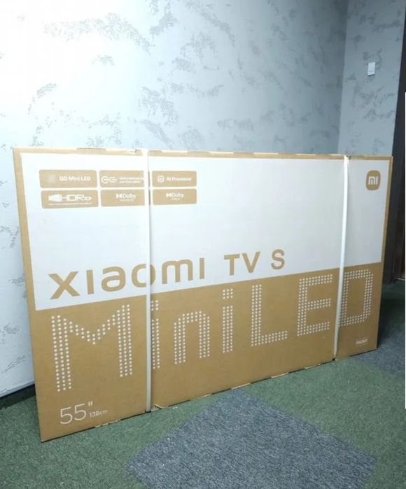 НОВЫЙ Xiaomi 140 см 4К MINI LED smart tv телевизор